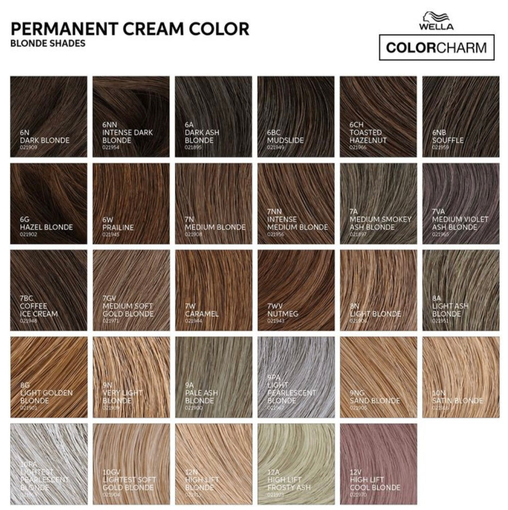 Color Charm Permanent Cream Hair Color